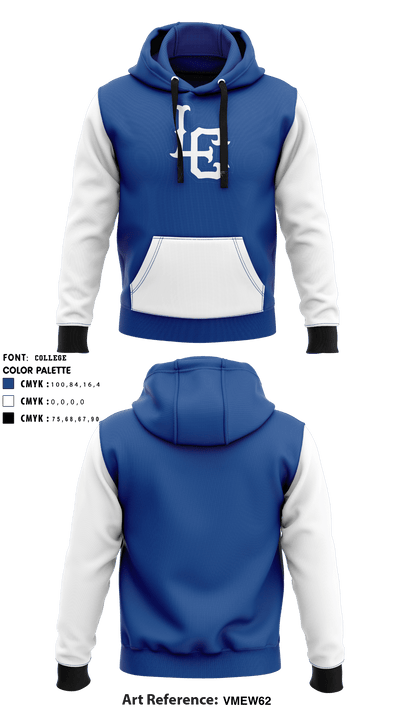 L'Anse Creuse High School Women's Volleyball 89770614 Hoodie - 1