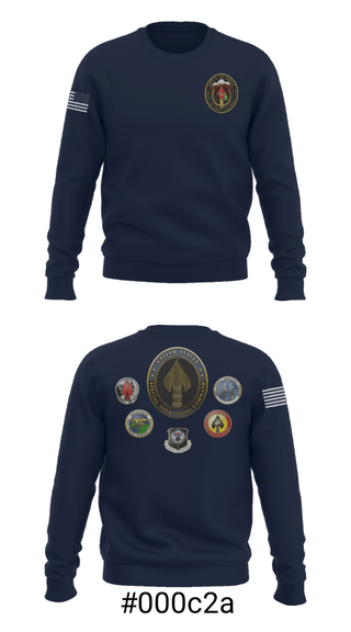 Crew Neck Sweatshirt, , Army, Teamtime, Team time, sublimation, custom sports apparel, team uniforms, spirit wear, spiritwear, sports uniforms, custom shirts, team store, custom team store, fundraiser sports, apparel fundraiser