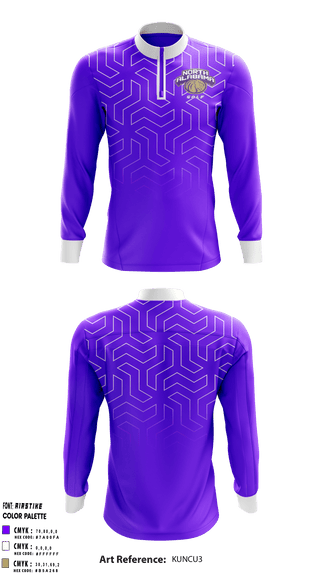 Quarter Zip Jacket, University of North Alabama Golf, Golf, Teamtime, Team time, sublimation, custom sports apparel, team uniforms, spirit wear, spiritwear, sports uniforms, custom shirts, team store, custom team store, fundraiser sports, apparel fundraiser