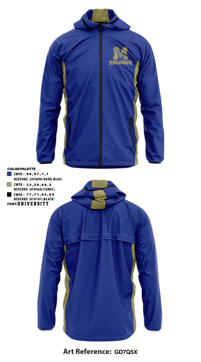 Falcons 39568388 Windbreaker - 1