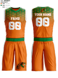 FAMU Basketball 10997102 Basketball Uniform - 1