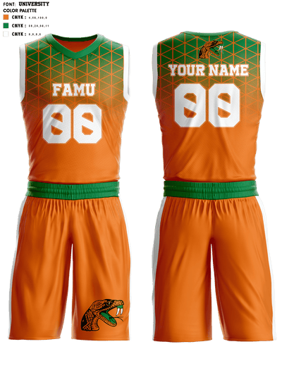 FAMU Basketball 10997102 Basketball Uniform - 1