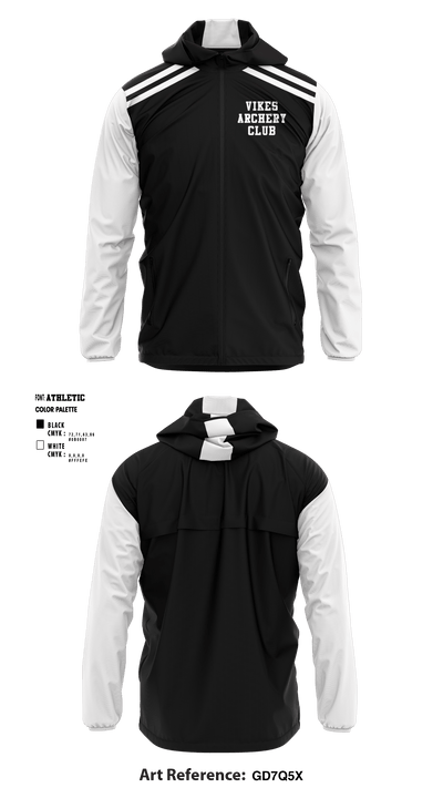 Vikes Archery Club 24552089 Windbreaker - 1