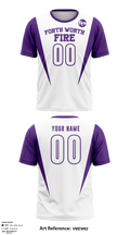 Fort Worth Fire Volleyball Club 27363537 Short Sleeve Performance Shirt - 2