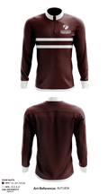 Fairmont State University Golf 97095145 Quarter Zip Jacket - 1