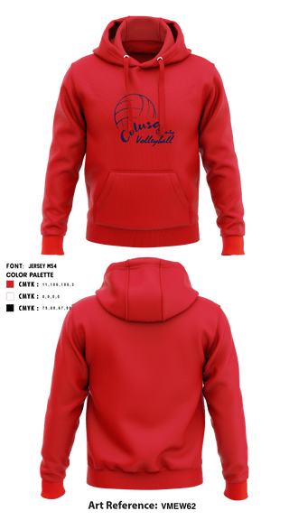 Hoodie, Colusa High School Volleyball, Women's Volleyball, Teamtime, Team time, sublimation, custom sports apparel, team uniforms, spirit wear, spiritwear, sports uniforms, custom shirts, team store, custom team store, fundraiser sports, apparel fundraiser