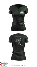 Wind River Agency Fire & Forestry 75939115 Women's Short Sleeve V-neck Shirt - 1