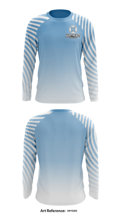Northeast Soccer 59130705 Long Sleeve Performance Shirt - 1