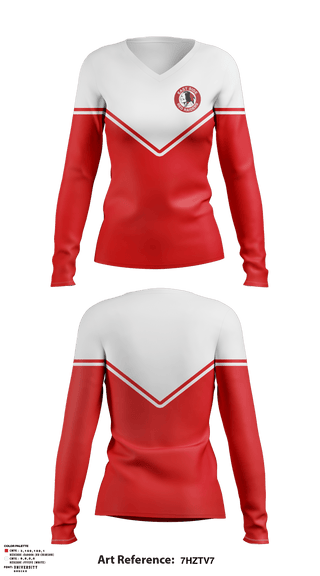 Women's Long Sleeve Vneck Shirt, East Side High School Lacrosse, Women's Lacrosse, Teamtime, Team time, sublimation, custom sports apparel, team uniforms, spirit wear, spiritwear, sports uniforms, custom shirts, team store, custom team store, fundraiser sports, apparel fundraiser
