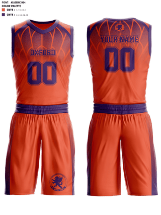 Basketball Uniform, Oxford Preparatory School, Men's Basketball, Teamtime, Team time, sublimation, custom sports apparel, team uniforms, spirit wear, spiritwear, sports uniforms, custom shirts, team store, custom team store, fundraiser sports, apparel fundraiser