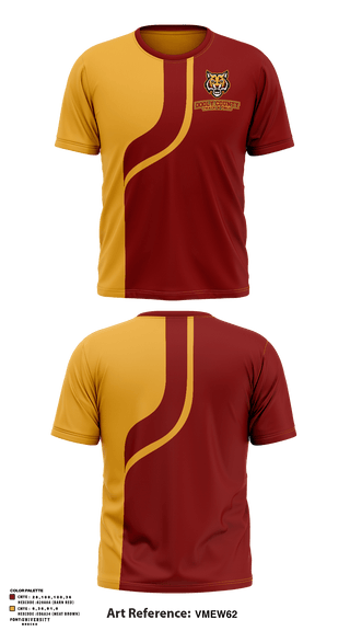 Short Sleeve Performance Shirt, Dooly County High School Track, Track & Field, Teamtime, Team time, sublimation, custom sports apparel, team uniforms, spirit wear, spiritwear, sports uniforms, custom shirts, team store, custom team store, fundraiser sports, apparel fundraiser