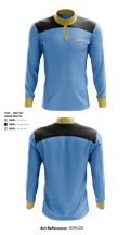 Frontier High School Basketball 25907236 Quarter Zip Jacket - 1