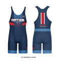 Riptide Wrestling Club 56669001 Women's Wrestling Singlet - 3
