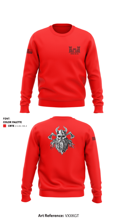 444th En Co 5135337 Crew Neck Sweatshirt - 1