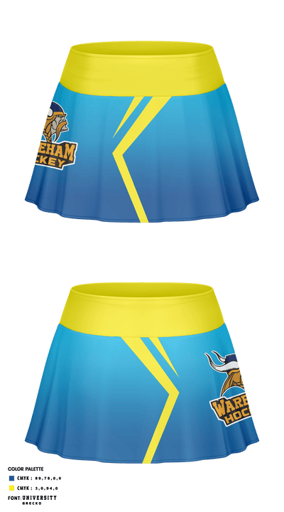 Wareham High School Field Hockey 93370439 Skort - 1