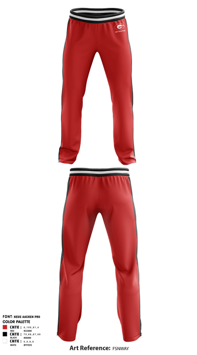 GHS Swimming 23738649 Sweatpants - 2