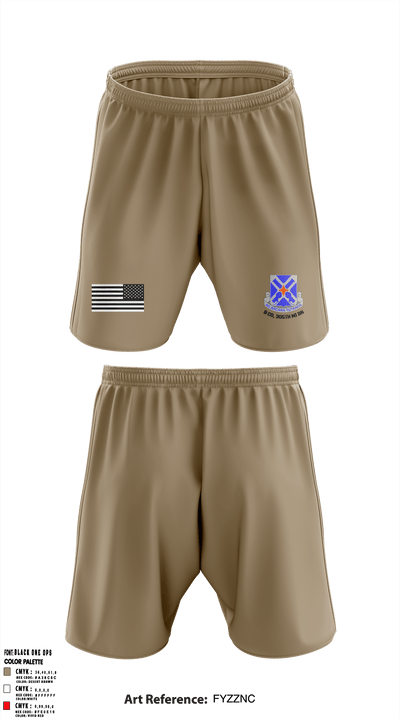 Bravo, 305th MI BN 32687381 Athletic Shorts With Pockets - 3