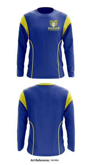 Long Sleeve Performance Shirt, Robinson Secondary School Basketball, Men's Basketball, Teamtime, Team time, sublimation, custom sports apparel, team uniforms, spirit wear, spiritwear, sports uniforms, custom shirts, team store, custom team store, fundraiser sports, apparel fundraiser