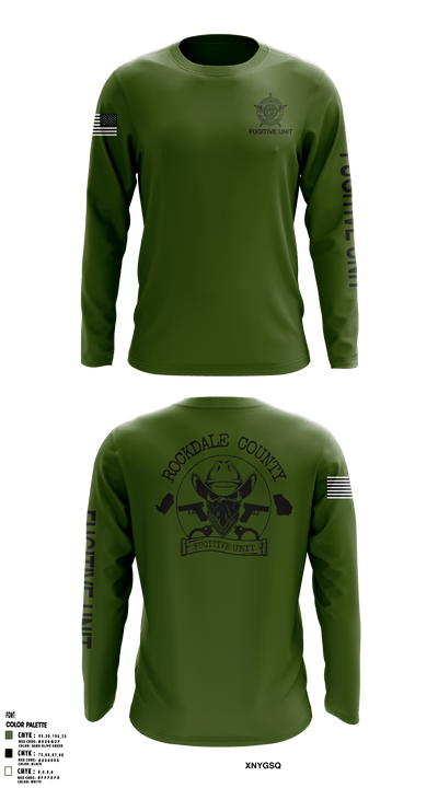 RCSO Fugitive Unit 51311799 Long Sleeve Performance Shirt - 2