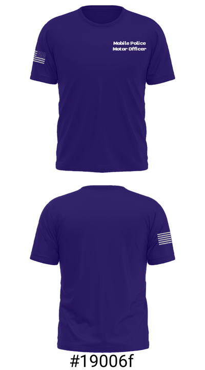 Mobile Police Motor Officer 9739836 Short Sleeve Performance Shirt - 31