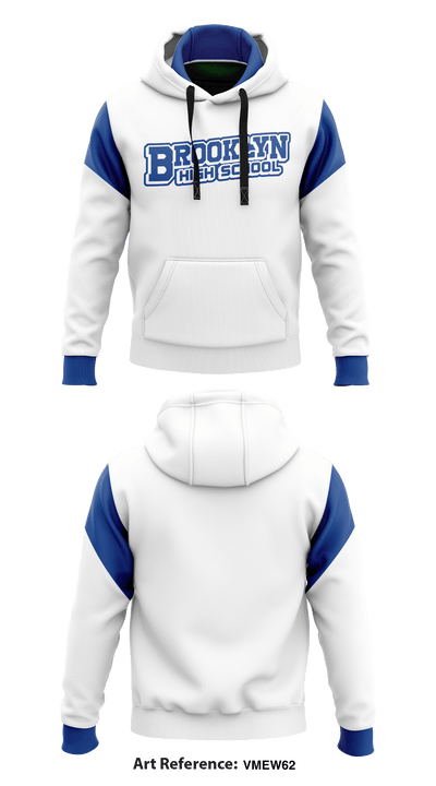 Brooklyn High School Women's Volleyball 57975850 Hoodie - 1