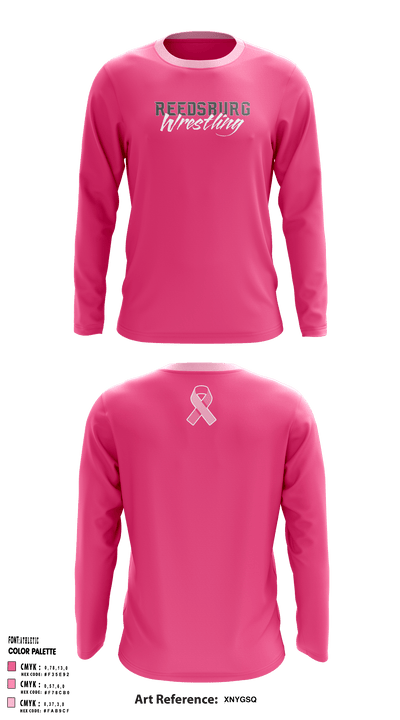 Reedsburg Wrestling Long Sleeve Performance Shirt - 2