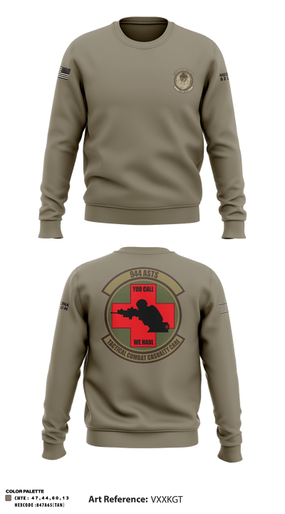 944 ASTS TCCC 40011689 Crew Neck Sweatshirt - 1