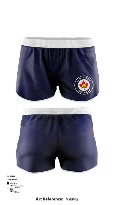 Slo-Pitch Ontario 15329748 Women's Shorts - 1