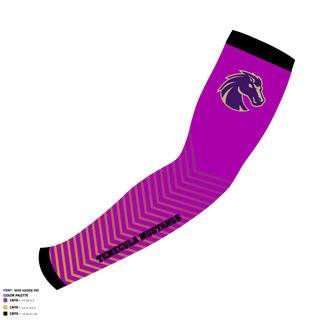 Arm Sleeve, Temecula Mustangs, Football, Teamtime, Team time, sublimation, custom sports apparel, team uniforms, spirit wear, spiritwear, sports uniforms, custom shirts, team store, custom team store, fundraiser sports, apparel fundraiser