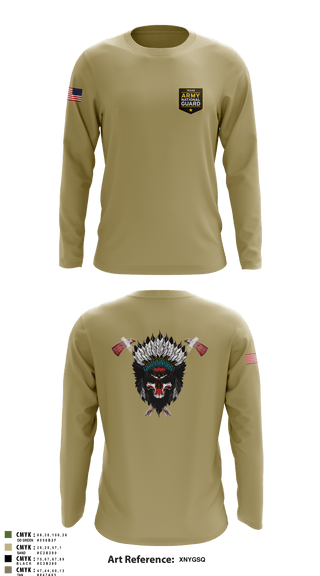 Long Sleeve Performance Shirt, , Army, Teamtime, Team time, sublimation, custom sports apparel, team uniforms, spirit wear, spiritwear, sports uniforms, custom shirts, team store, custom team store, fundraiser sports, apparel fundraiser