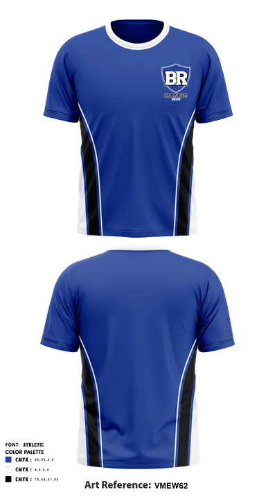 Bishop Ready Soccer 9572594 Short Sleeve Performance Shirt - 1