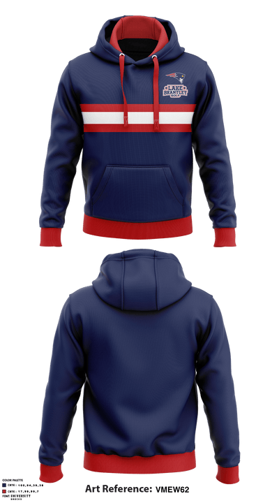 Lake Brantley High School Golf 83071924 Hoodie - 2