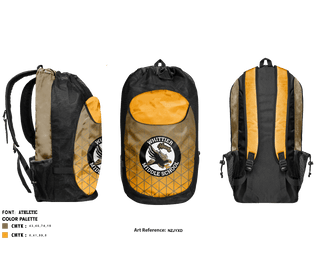 Gear Bag, Whittier Middle School Basketball, Women's Basketball, Teamtime, Team time, sublimation, custom sports apparel, team uniforms, spirit wear, spiritwear, sports uniforms, custom shirts, team store, custom team store, fundraiser sports, apparel fundraiser