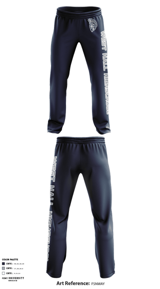 Sweatpants, West Hall High School Football, Football, Teamtime, Team time, sublimation, custom sports apparel, team uniforms, spirit wear, spiritwear, sports uniforms, custom shirts, team store, custom team store, fundraiser sports, apparel fundraiser