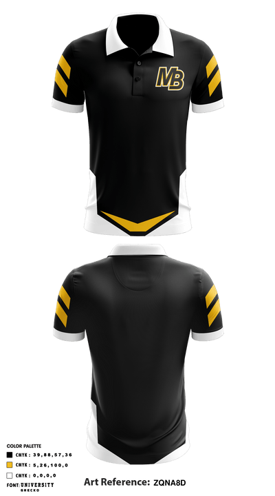 Mission Bay Golf 34265979 Short Sleeve Performance Polo - 1
