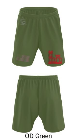 Athletic Shorts With Pockets, , Army, Teamtime, Team time, sublimation, custom sports apparel, team uniforms, spirit wear, spiritwear, sports uniforms, custom shirts, team store, custom team store, fundraiser sports, apparel fundraiser