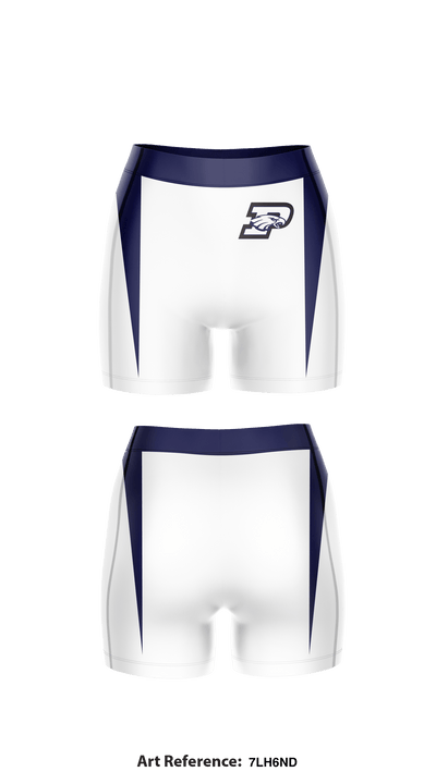 Prestonwood Christian Academy Women's Volleyball 58456567 Compression Shorts - 2