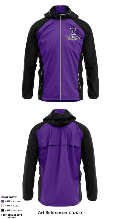 Tokay High School Football 24156414 Windbreaker - 1