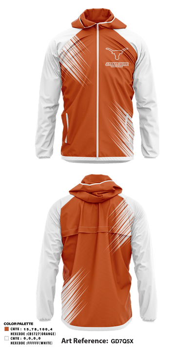 J Frank Dobie High School Softball 41817580 Windbreaker - 1