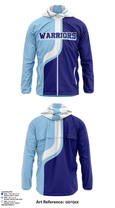 WARRIORS 31564520 Windbreaker - 1