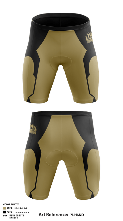 Band of Brothers Wrestling 16257314 Men's Compression Shorts - 1