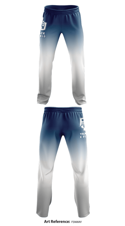 Philipsburg-Osceola Track & Field 92231336 Sweatpants - 1