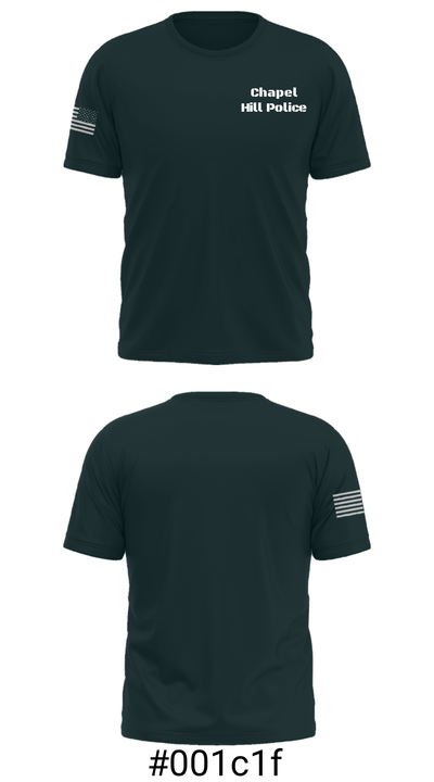 Chapel Hill Police 42645715 Short Sleeve Performance Shirt - 30