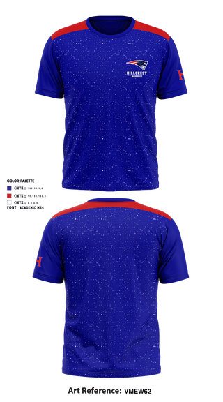 Short Sleeve Performance Shirt, Hillcrest High School Baseball, Baseball, Teamtime, Team time, sublimation, custom sports apparel, team uniforms, spirit wear, spiritwear, sports uniforms, custom shirts, team store, custom team store, fundraiser sports, apparel fundraiser