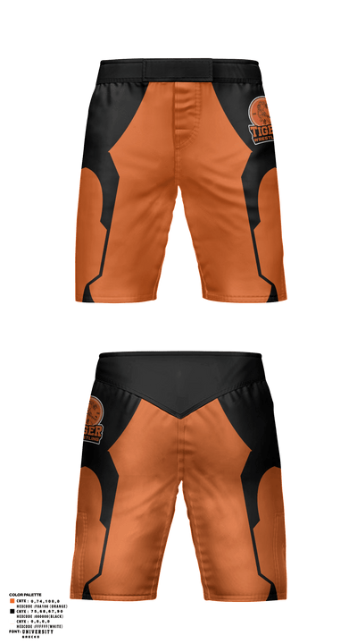 Tiger Wrestling 95214865 Fight Shorts - 2