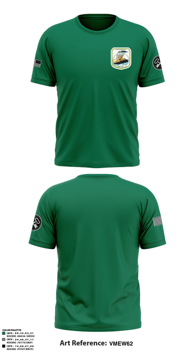 USS MONTPELIER 47292392 Short Sleeve Performance Shirt - 1