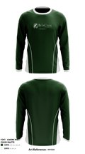 The Bear Creek Upper School Tennis 70605798 Long Sleeve Performance Shirt - 2