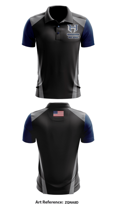 Hendrickson High School 62261568 Short Sleeve Performance Polo - 1