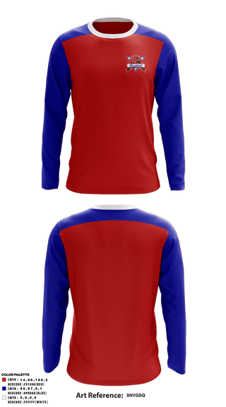 Long Sleeve Performance Shirt, Rc Little League, Baseball, Teamtime, Team time, sublimation, custom sports apparel, team uniforms, spirit wear, spiritwear, sports uniforms, custom shirts, team store, custom team store, fundraiser sports, apparel fundraiser