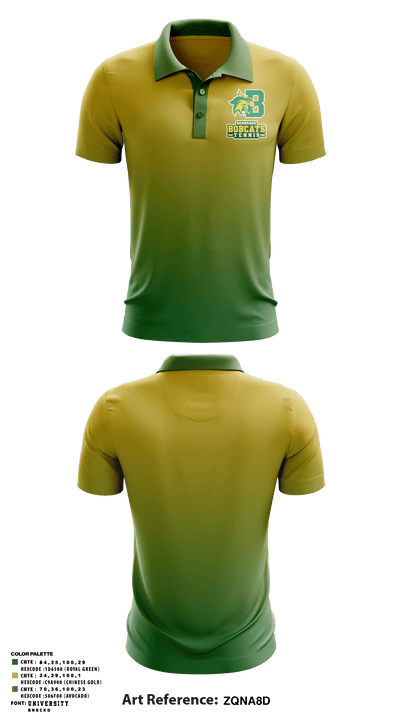 Bobcat Tennis 31904362 Short Sleeve Performance Polo - 1